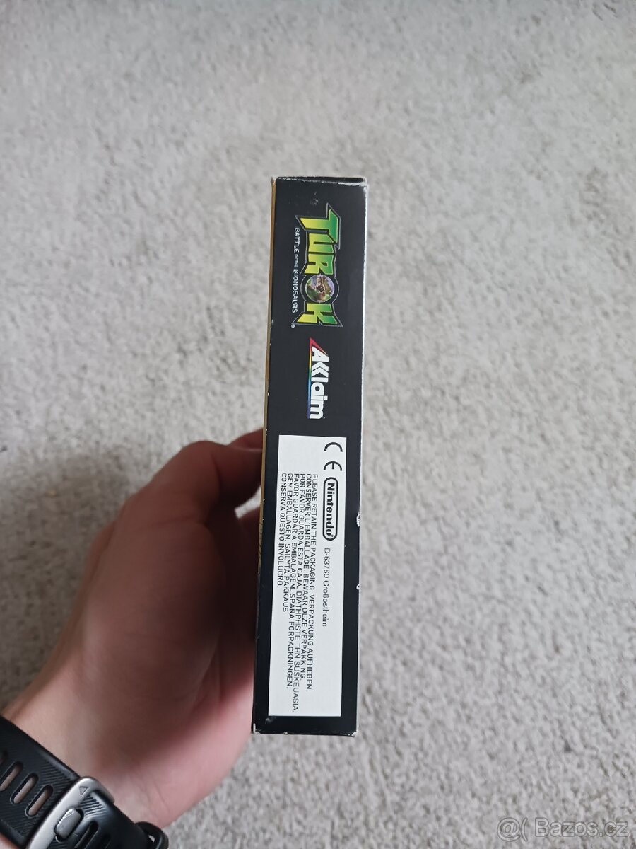Nintendo game boy CIB Turok - 5
