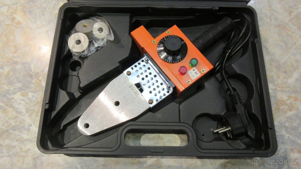 Svářečka plast. trubek na vodu + nůžky na trubky - 5