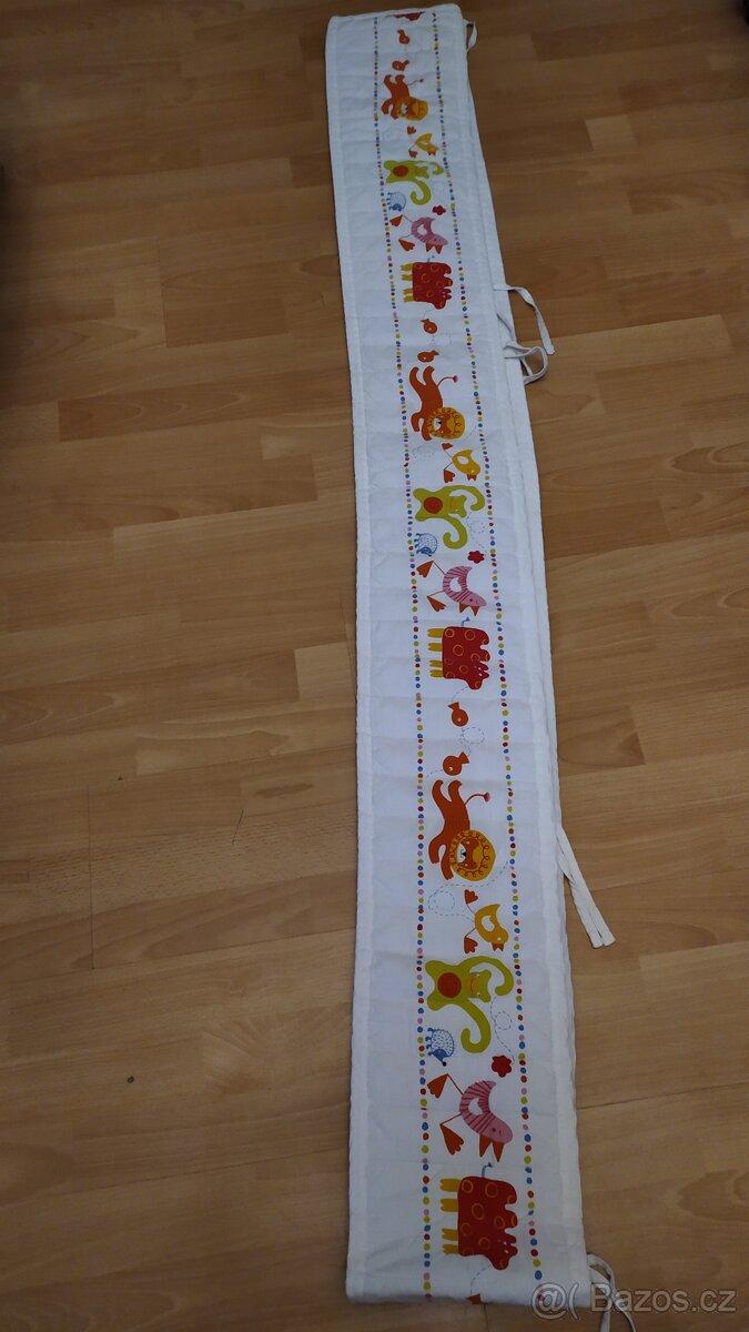 Dětská dřevěná postýlka 100 x 50 cm - minipostýlka - 5