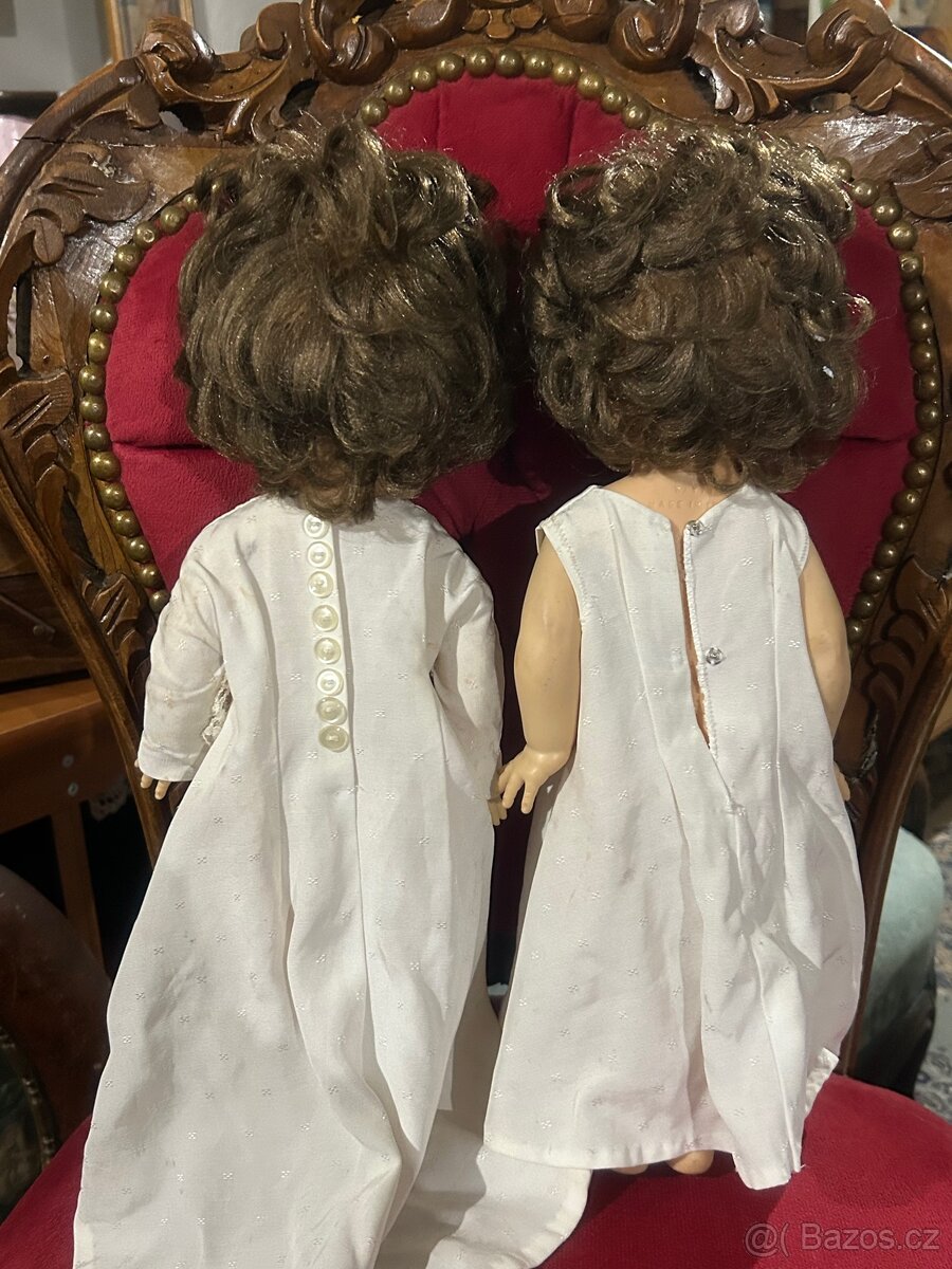 Sběratelské panenky RATTI – Itálie, 50.–70. léta (dvojice) - 5