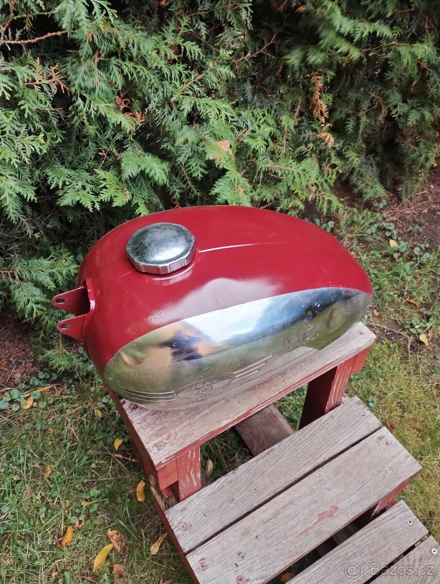 Originální nádrž jawa 250 nebo 350 v původním stavu a barvě - 5