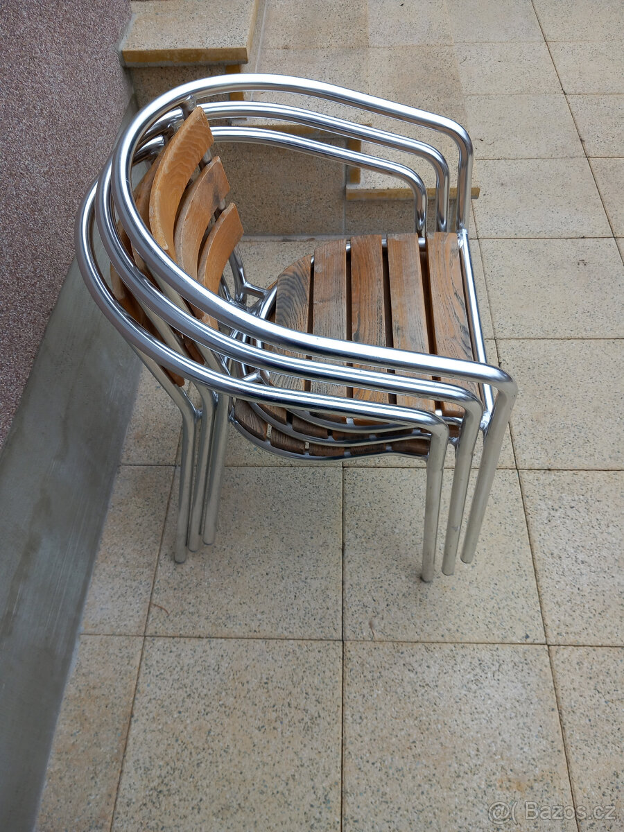 zahradní stolek s 3x židličkami - 5