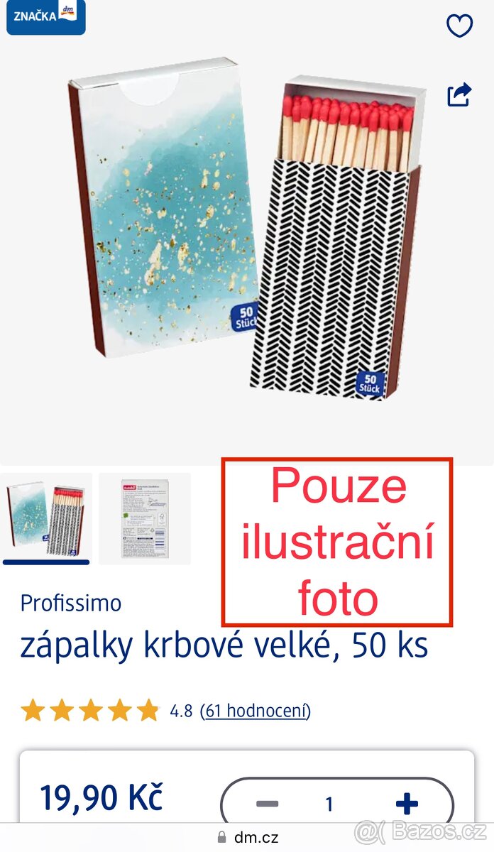 Dekorace na zeď a krbové zápalky se sovičkou - 5