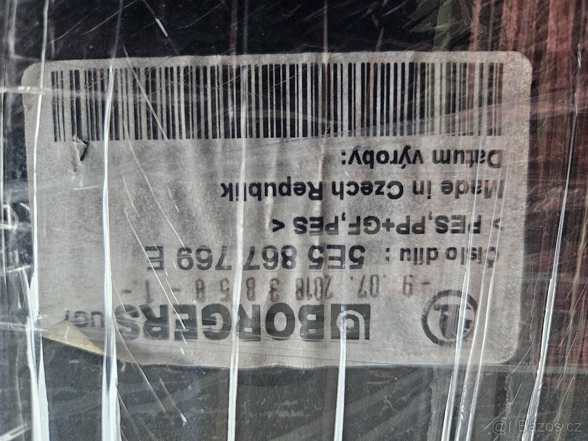 Plato kufru Octavia 3 liftback 5E5867769E - 5