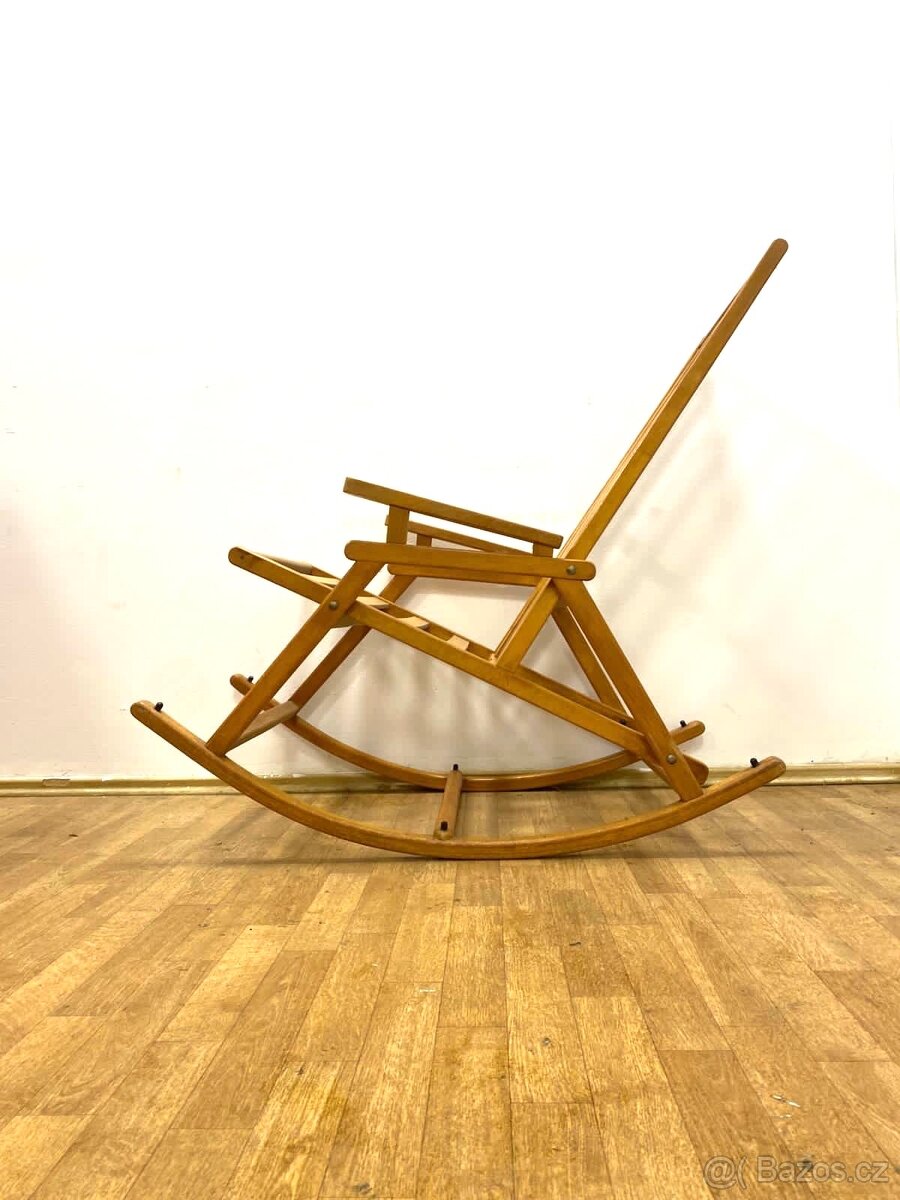 Retro houpací křeslo 60. léta - 5