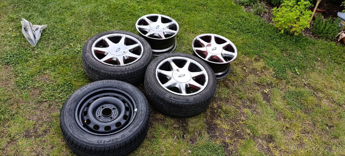 ALU R15 4x108 Ford 4ks + rezerva