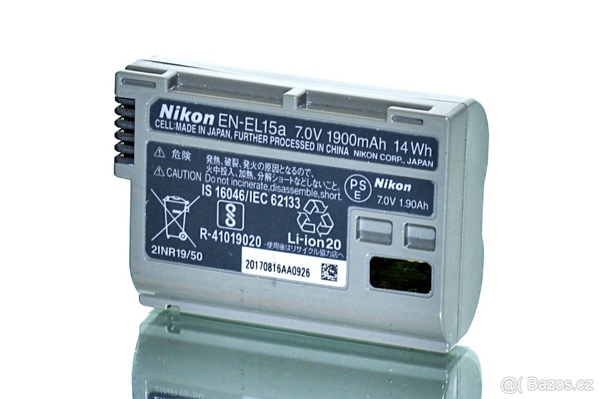 Nikon baterie EN-EL15a TOP STAV - 5