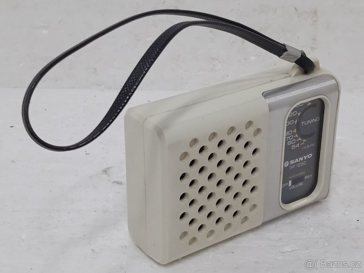 Sanyo RP 1250 - Tranzistorové rádio Japan - 5