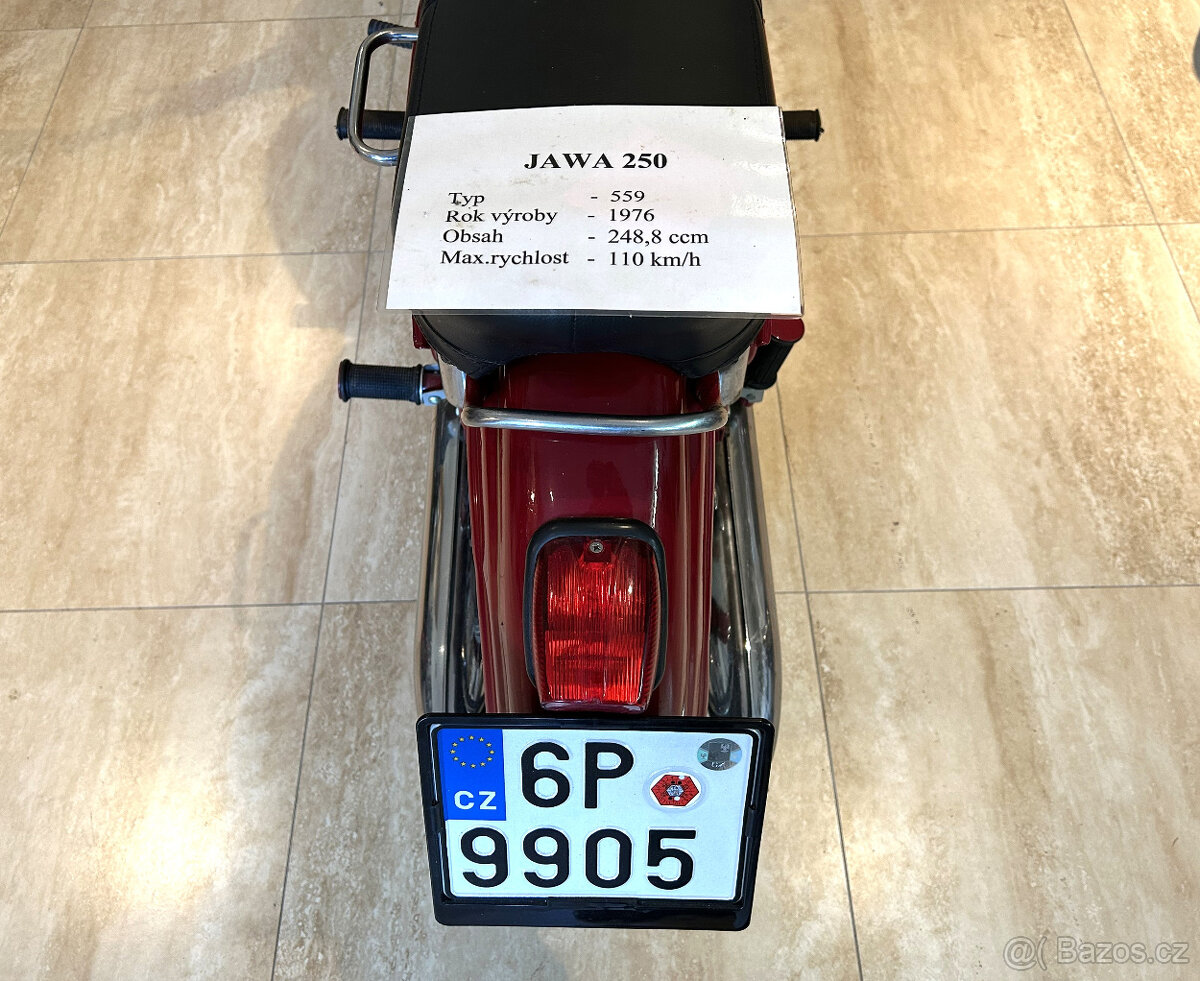 Jawa 250, typ 559, 1976 - 5