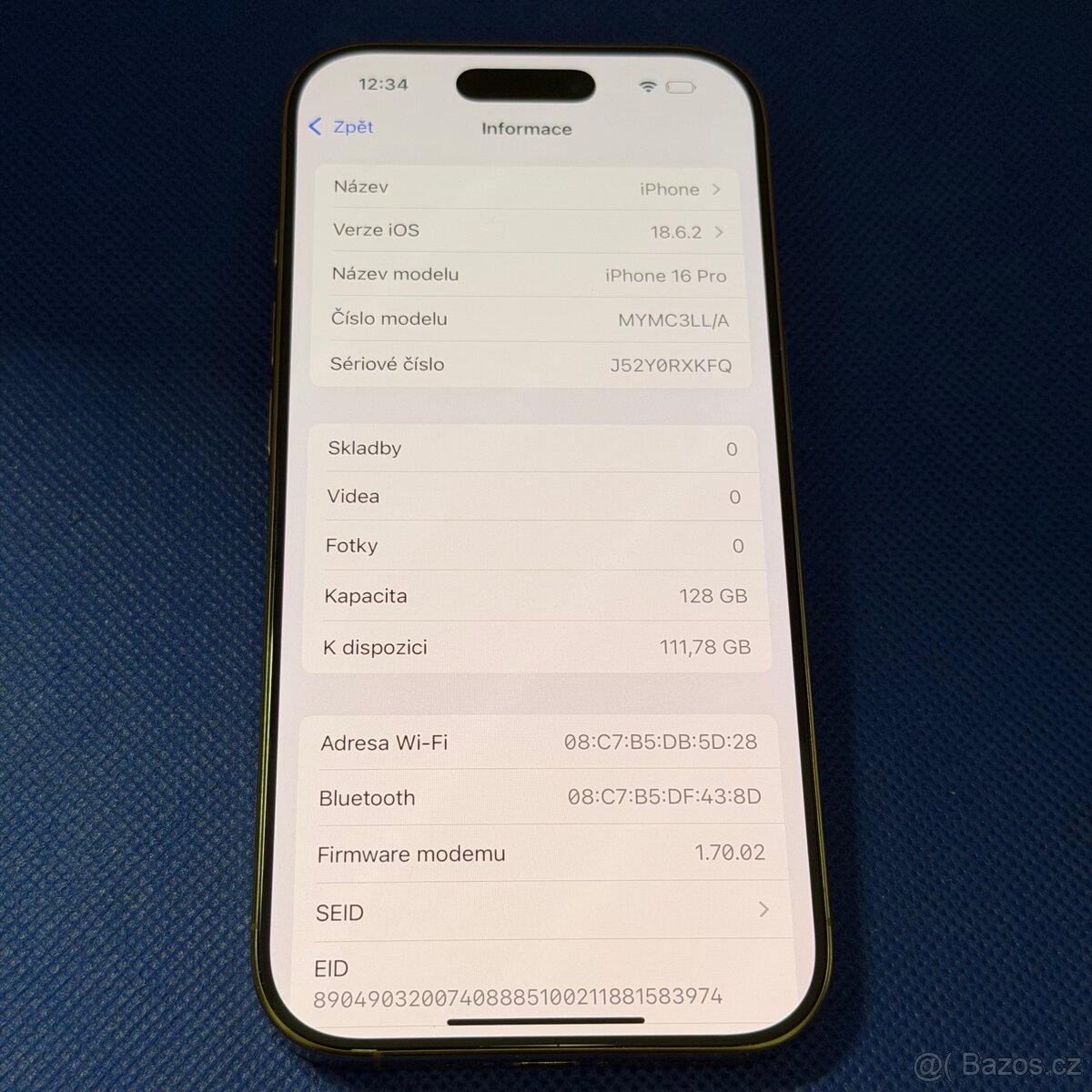 iPhone 16 Pro 128GB Desert Titanium, pěkný stav - 5