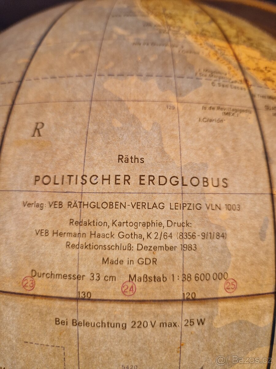 Globus svítící - 5