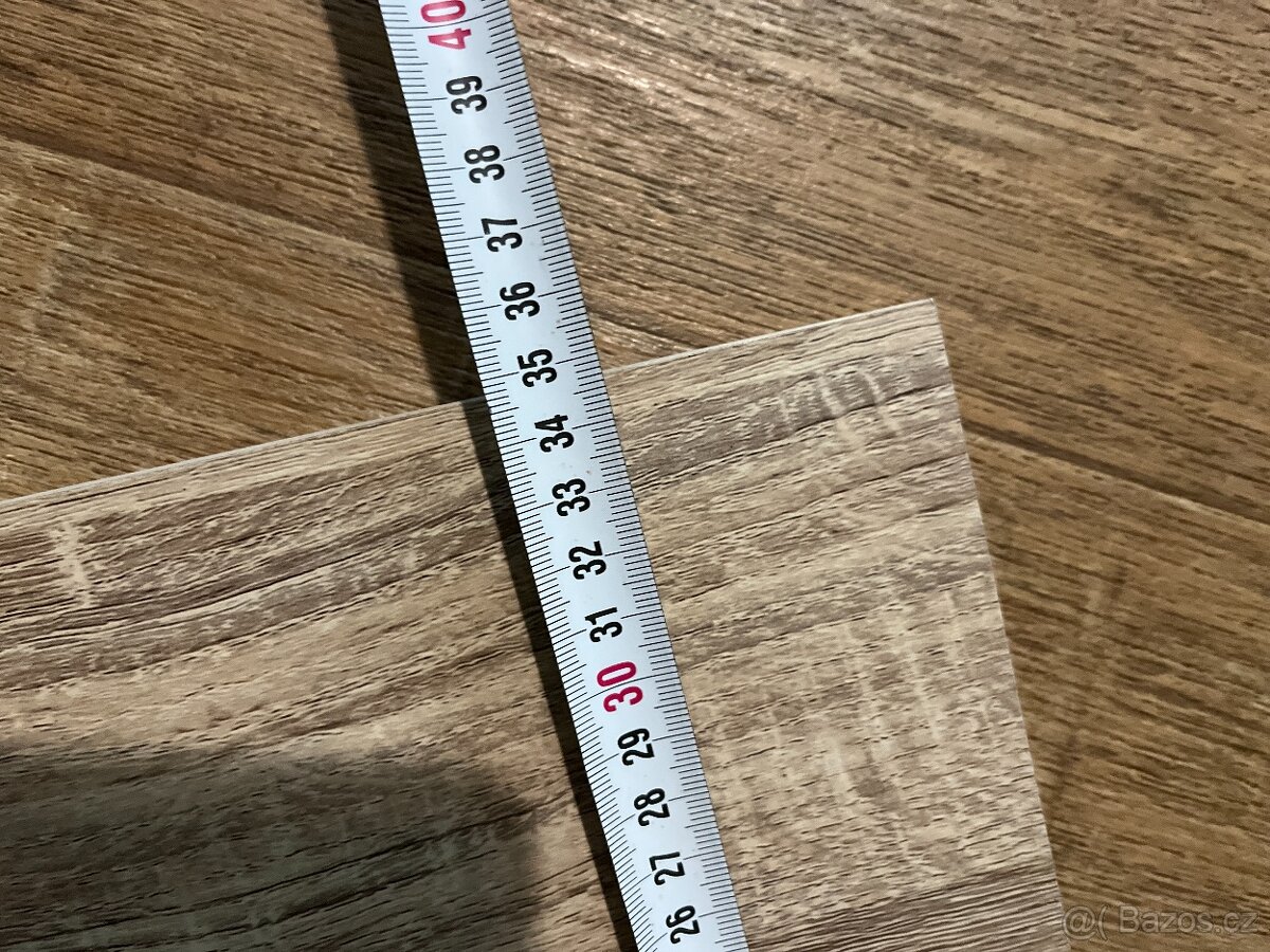 6 kusů polic barva dub sonoma - 5