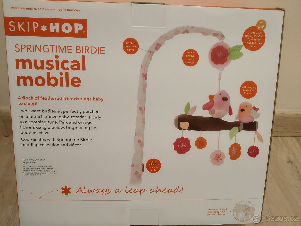 Skip Hop kolotoč Ptáčci jara - 5