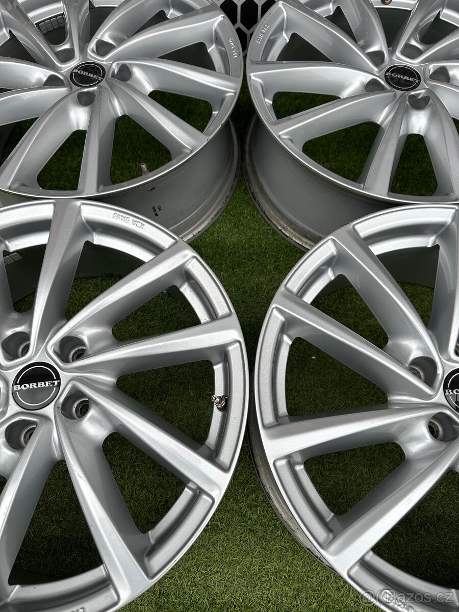 5x112 - Borbet - 18 - SADA ALU KOL - 5