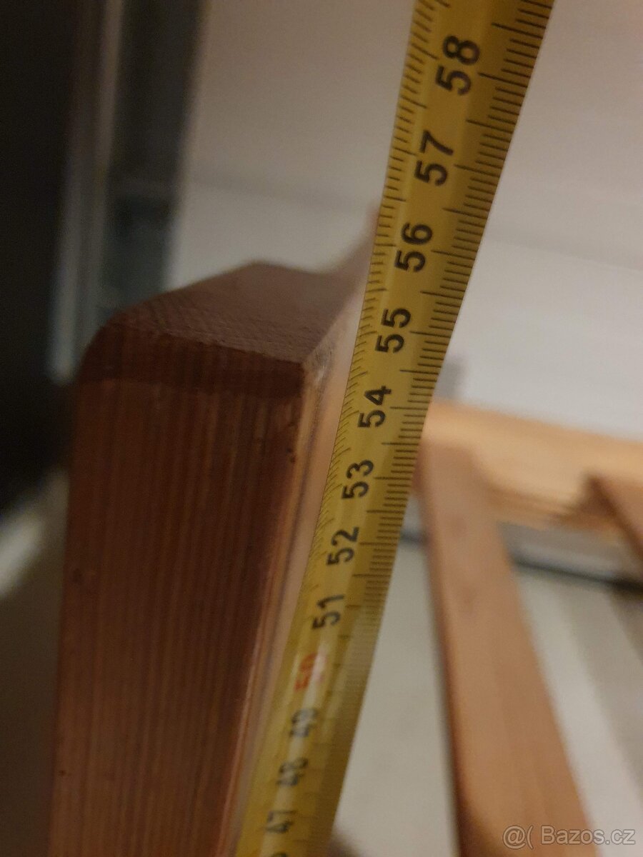 Dřevěná postel včetně roštu 200x90 - 5