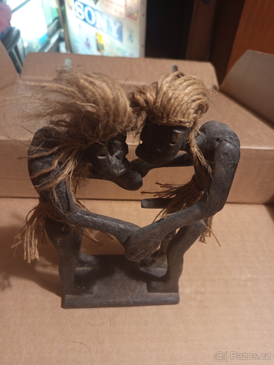 Dřevěné sošky Kámasútra - 5