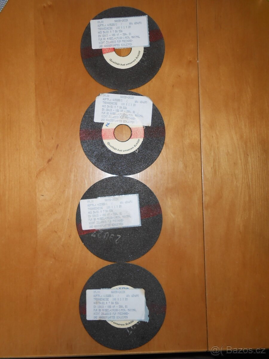 Kotouč ARTIFEX elastic 150x8x20+ řezný 4ks NAXOS 100x1x20 - 5