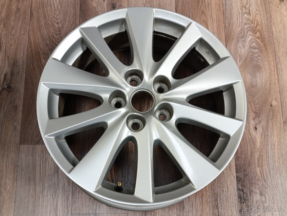 5x114,3 Mazda 7Jx17 ET50 číslo dílu 9965617070 alu disk - 5