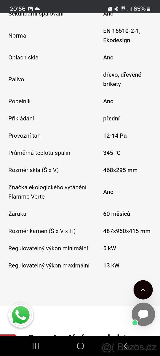 Krbová kamna Invicta Cassine - 5