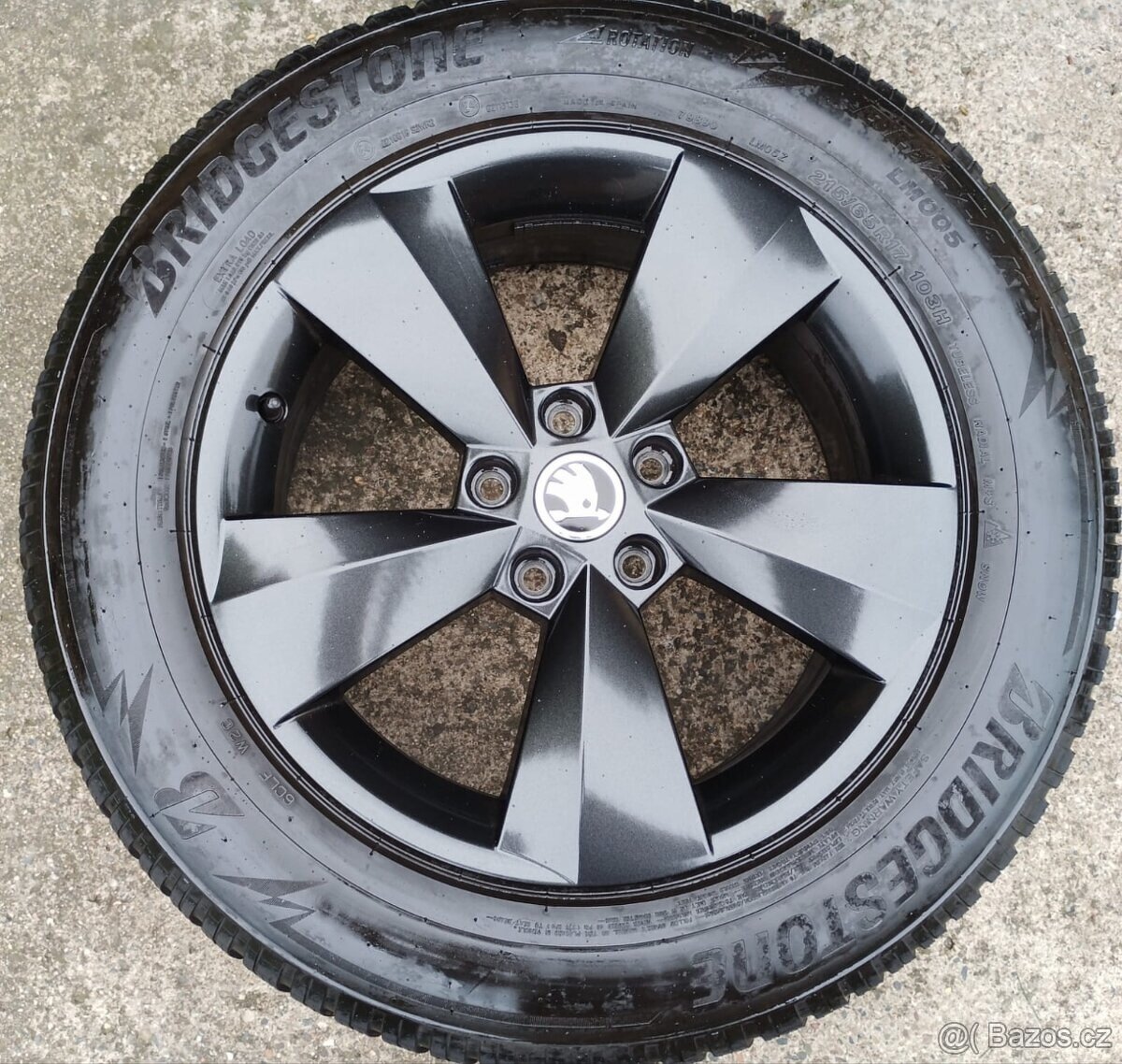 Disky originál Škoda Kodiaq 5x112 R17 Nanuq - 5