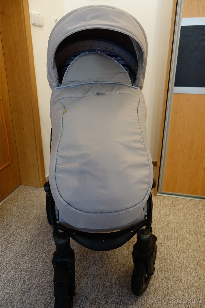 Prodám prostorný kočárek Monza Terrain 3v1 trojkombinace - 5