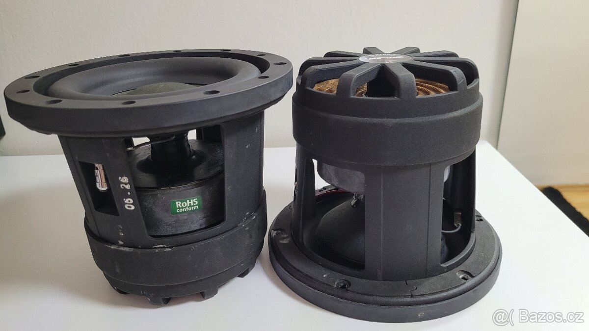 2x subwoofer Monacor Carpower Raptor 6 - 5