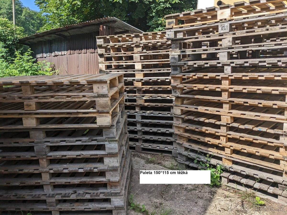 Prodám dřevěné jednorázové palety - 5