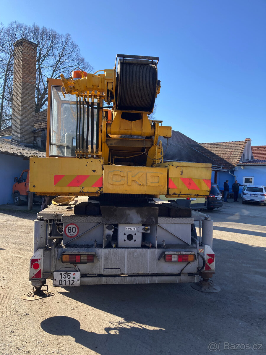 Jeřáb ČKD - AD14 na podvozku LIAZ - 5