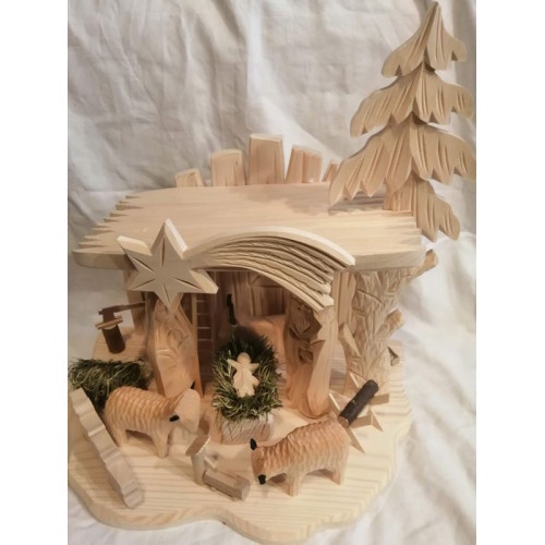 Dřevěný betlém 14D3 - 5