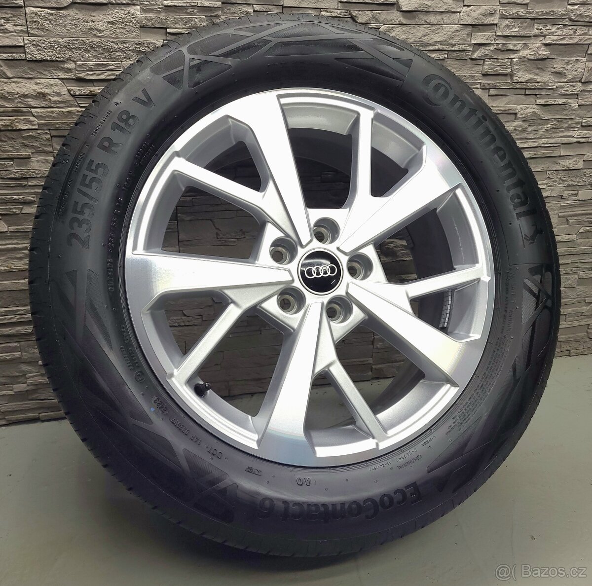 18" Originál Audi Q3 Kodiaq Tiguan II 5x112 NOVÁ LETNÍ SADA - 5