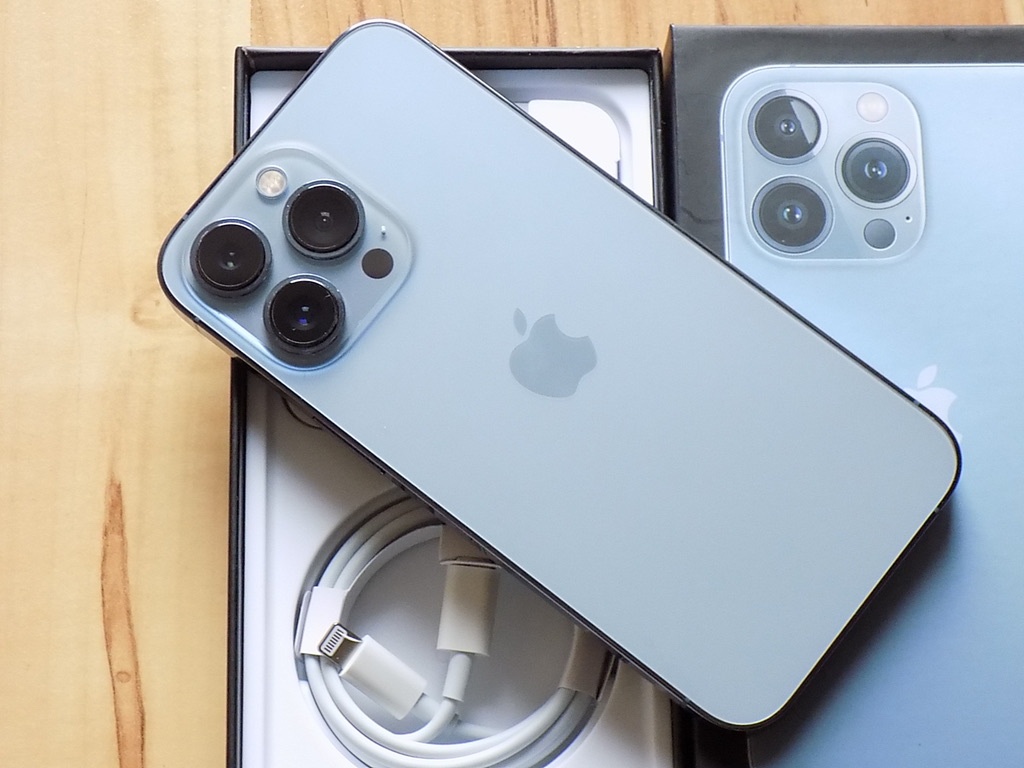 APPLE iPhone 13 Pro 128GB Sierra Blue - ZÁRUKA-TOP-100% BAT - 5