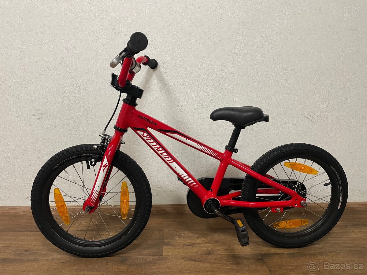 Dětské kolo Specialized Hotrock 16” červené - 5