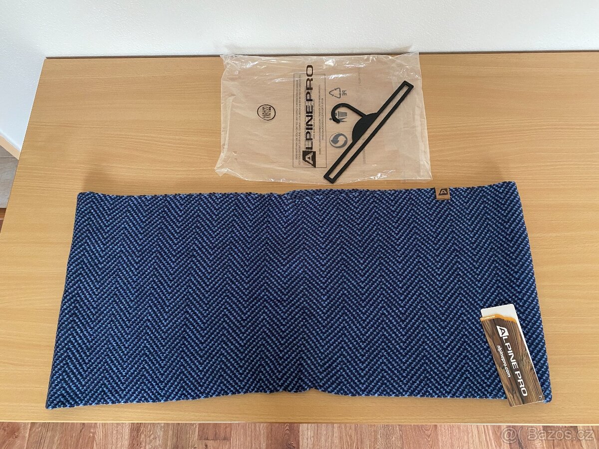 Nová unisex kruhová šála ALPINE PRO - modro-černá - 5