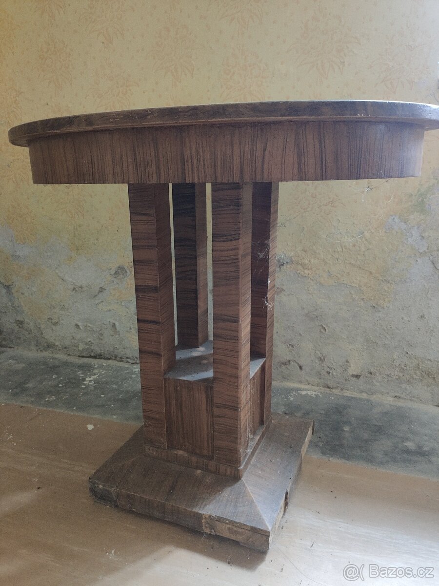 Židle a stůl k renovaci 30. léta - 5