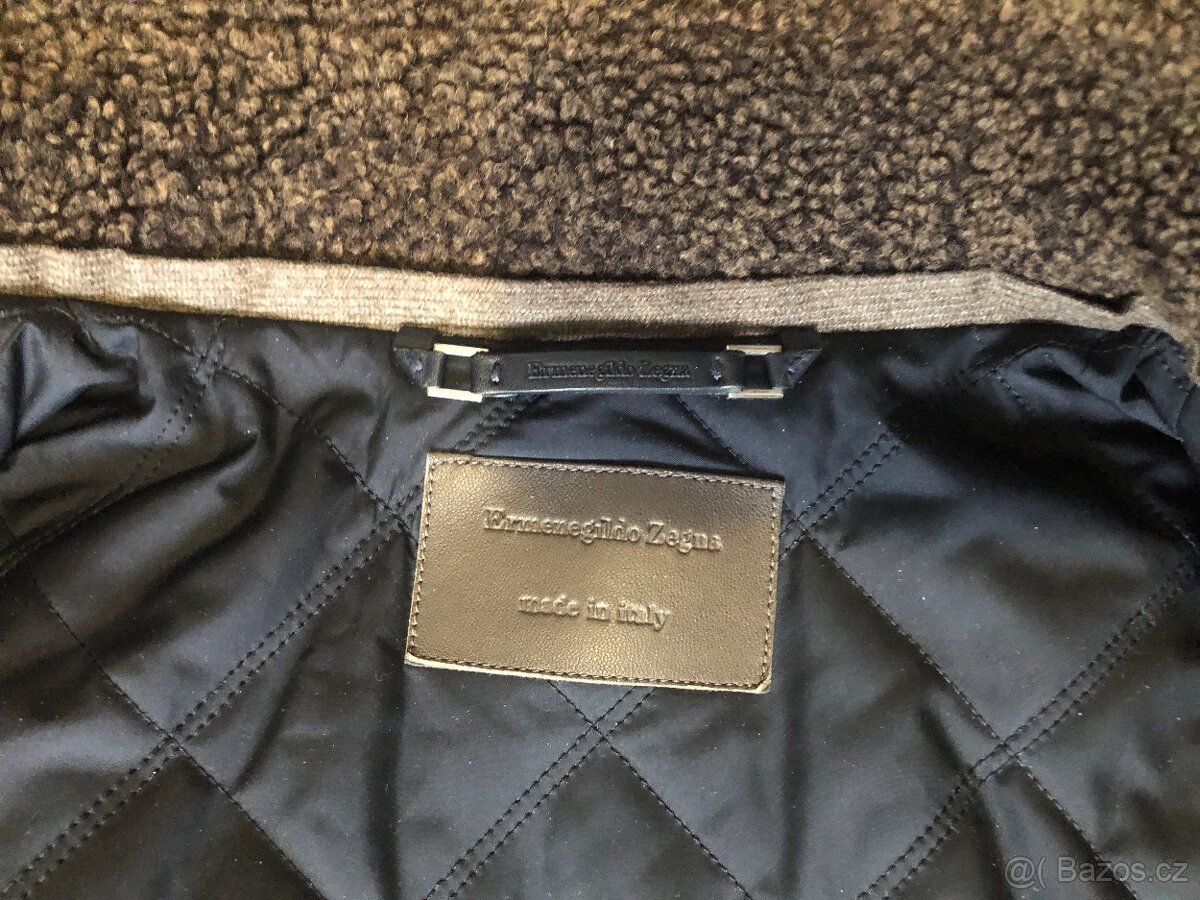 Luxusní zimní bunda E. Zegna, cena nové přes 170tis kč - 5