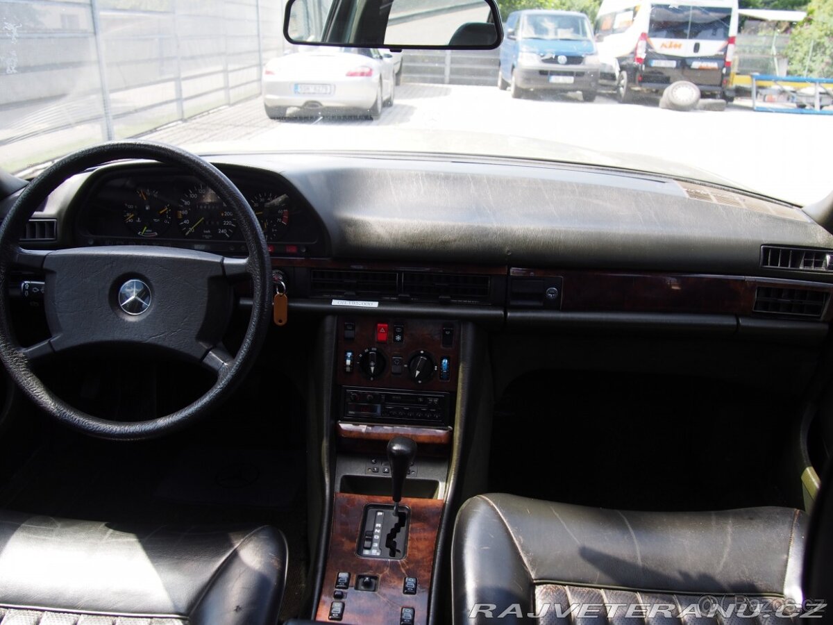 Mercedes-Benz W126 420 SEL evropská verze s historií 114 tkm - 5