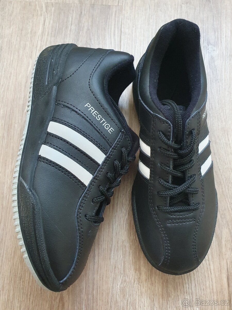 Černé kožené tenisky Prestige vel. 36 - 5