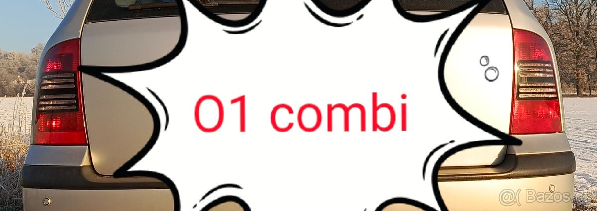 Škoda Octavia 1 combi 1U5 polepy zadních lamp - 5