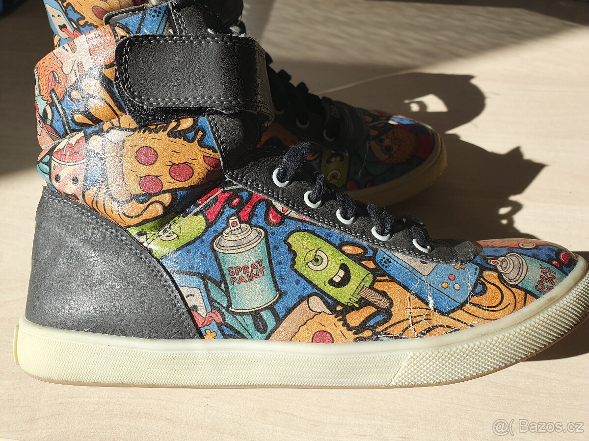 DÍVČÍ KOTNÍČKOVÉ BOTY DOGO VEL 36 S OBRÁZKY - 5