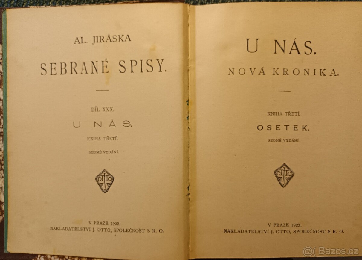 Alois Jirásek, U nás - 5
