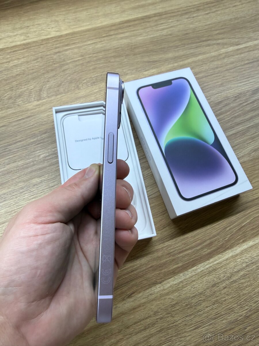 iPhone 14, 128GB, Purple - 100 stav - 5