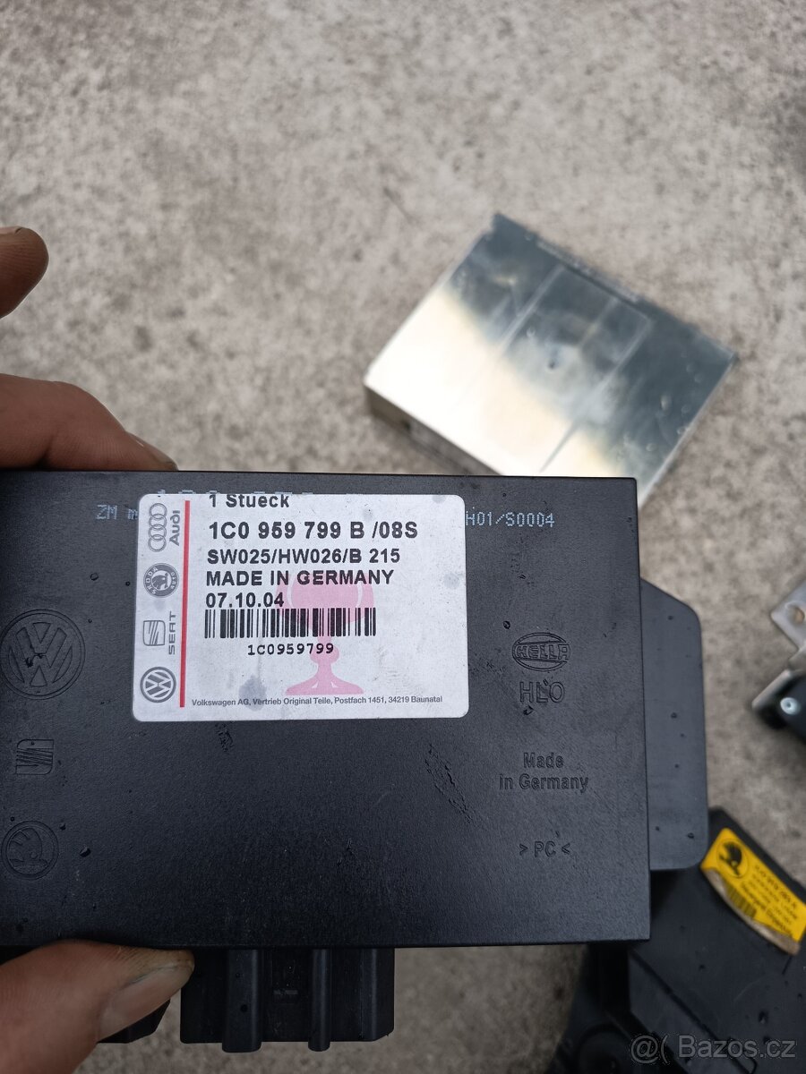 Řídící jednotky - moduly Superb 1 - 5