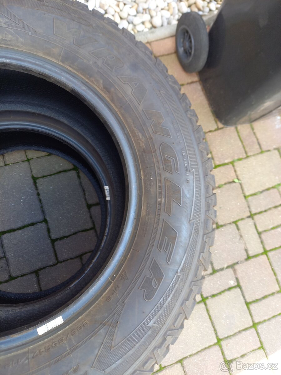 2 ks NOVÉ celoroční terénní GoodYear Wrangler 265/65R17
