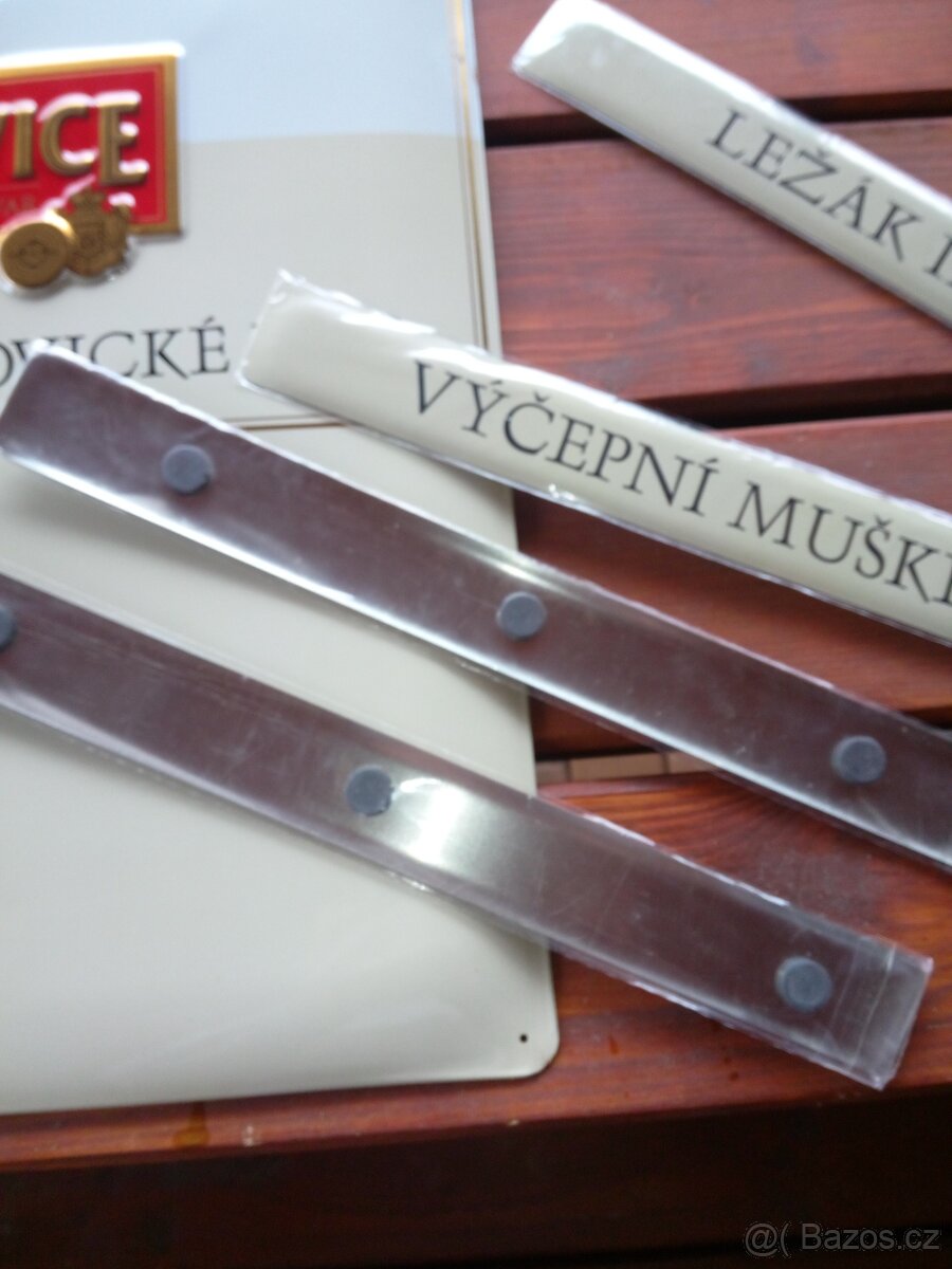 Plechová cedule Krušovice - 5