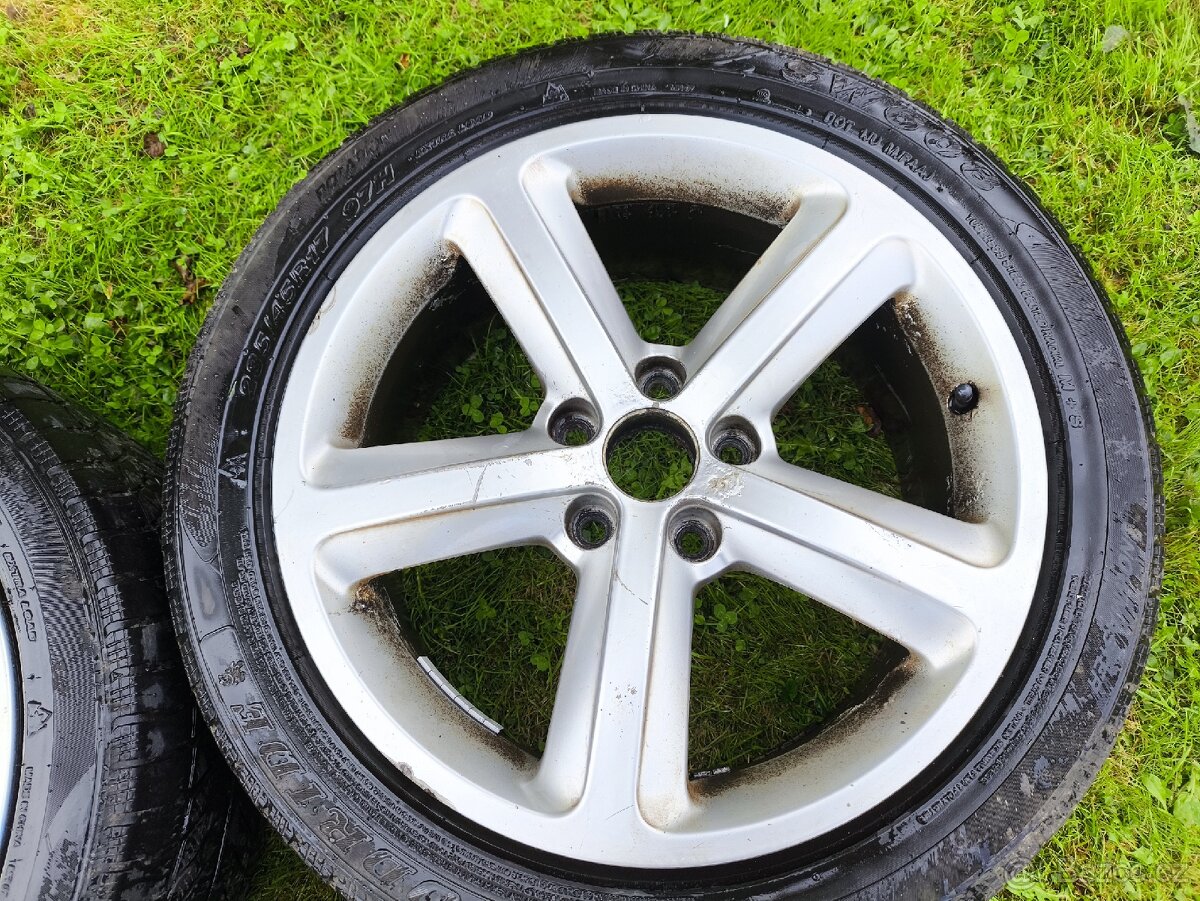 Sada ALU kol/disku 17" 5x112 ET43 Audi, VW, Seat, Škoda,... - 5