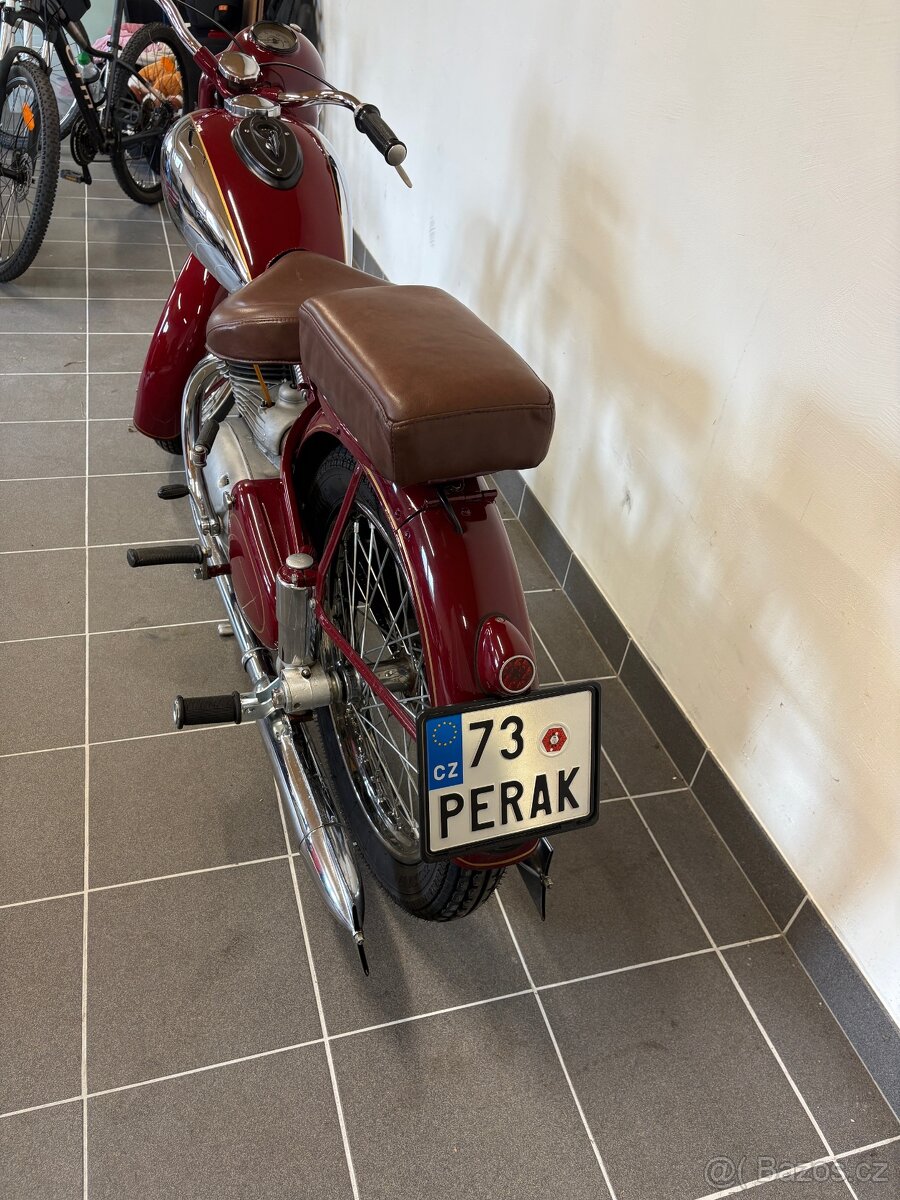 Jawa Pérák 250/11 1954 SPZ - 5