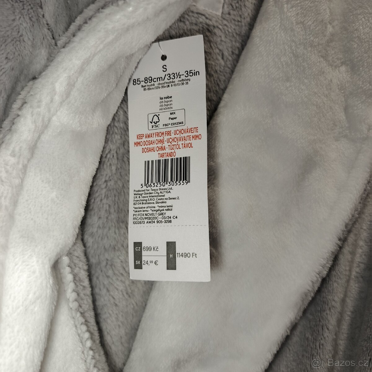 Dámský župan plyšový 36 nový s visačkou 699 - 5