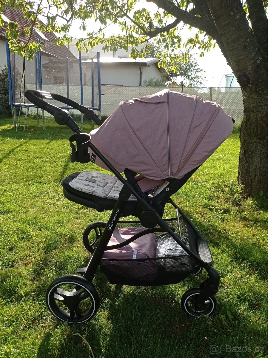 Kočárek Kinderkraft Vesto Pink - 5