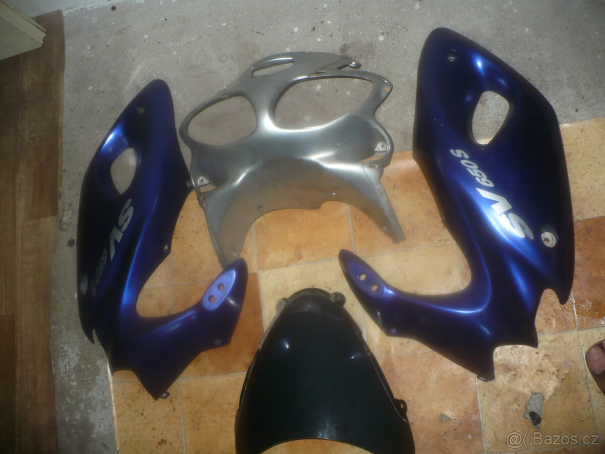 suzuki SV 650 r. 01-díly ze tří kusů - 5