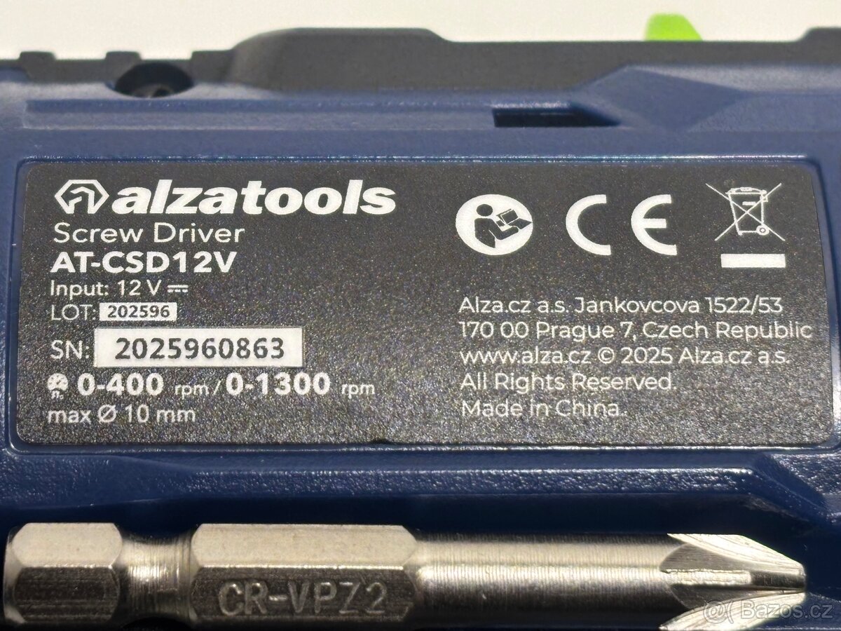 Aku šroubovák Alzatools AT-CSD12V - 5